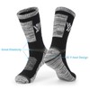 YUEVO SPORTS Men's Athletic Socks Breathable Wicking Cotton Cushioned Crew