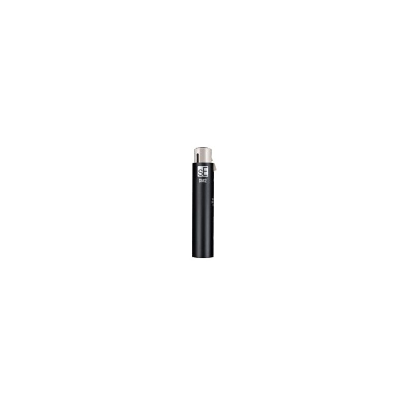sE Electronics DM2 T.N.T Black In-Line Microphone Preamp