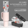 2pcs Cylinder Ice Cube Tray Professional Easy Release Large Capacity
