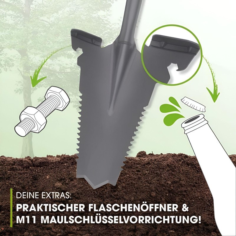 EASYmaxx Spade Saw with Root Saw, Spade and Root Saw,
