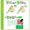 Noji First Time Chopsticks, S (7.1 inches (18 cm), Green,