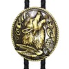 Bowties.jp prt0169 Western Native American Style Wolf Loop Tie Necklace,