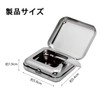 PAVIKE Mini Ashtray, Pocket Ashtray with Lid, Small Ashtray with