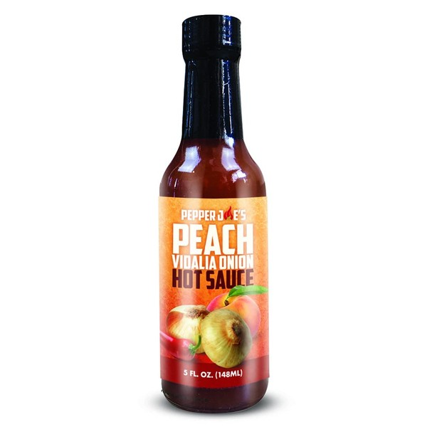 Pepper Joe’s Peach Vidalia Onion Hot Sauce – Gourmet Georgia