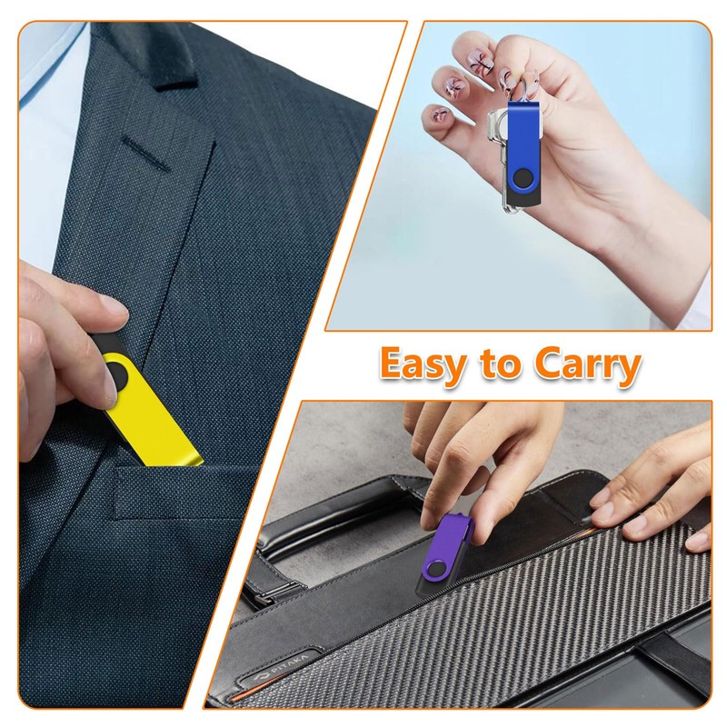 AreTop USB Flash Drive 4GB 50 Pack, Memory Stick 2.0