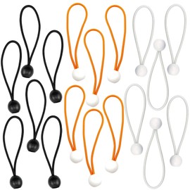 18 Pieces Of Elastic Ropes, Elastic Ropes, Tent Fixed Ropes, Portable Fixed Ropes, Outdoor Camping Supplies, Can Be Used For Tents, Banners, Flagpoles