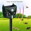 DC5V Ultrasound Animal Repeller Solar Animal Repeller Ultrasound Cat Deterrent