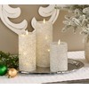 QVC Set of 3 Illuminated Beads & Sequins Pillars by