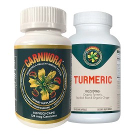 Carnivora Combo Vegi Caps Y Cúrcuma Apoyo Salud