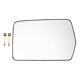 REPAIROCK 1 Stück Spiegelglas Ersatz für Ford F-150 2004-2010 Linke Seite mit Trägerplatte Weiß