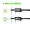 Huepar Digital Caliper Stainless Steel Vernier Caliper, Electronic Micrometer with
