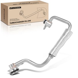 A-Premium Turbocharger Coolant Line Compatible with Ford F-150 F150 2015-2020 2.7L, Turbocharged, Supply (Left)