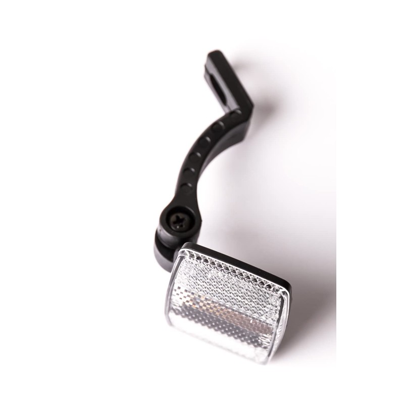 Bicycle Reflector Cat's Eye Spotlight Front Spotlight White Bracket V-Brake