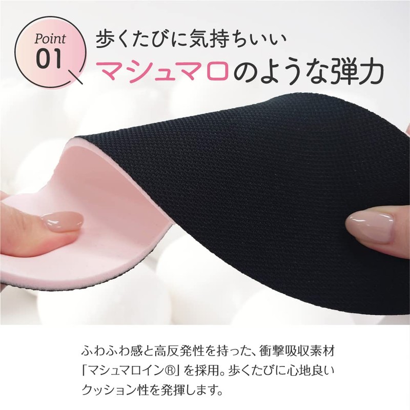 Actika Women's Marshmallow Insoles, For Standing Work, High Resilience, Soft