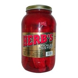 Herb's Pickled Pigs Feet 40 oz 1/2 Gallon