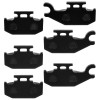 Caltric Brake Pads for CanAm Outlander 800 4X4 2007-2012 Front