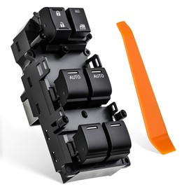 35750T2AA11 Power Master Window Switch Driver Side for 2013-2017 Honda Accord Touring EX-L Replace# 35750T2AA11 641-53986
