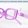 GUD Chic Reading Glasses With Screwless Metalless Spring Hinge 6