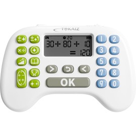 TOKAIZ TMAD-D01 Arithmetic Drill, 4 Arithmetic Operations, Mixed Operations, Number Memorization, Mini Games, Addition, Subtraction, Division, Multiplication, 99th Reading Function, Maseko Digital,