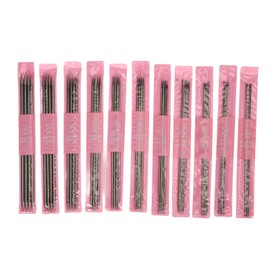 11 Sizes 44pcs Double Pointed Knitting Needles Set 2mm to 6mm 9.8in Length Stainless Steel DIY Knitting Needles for Socks Hats