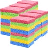 YoleShy 48 Pack Sponges Kitchen Natural Compressed Cellulose Sponges Durable