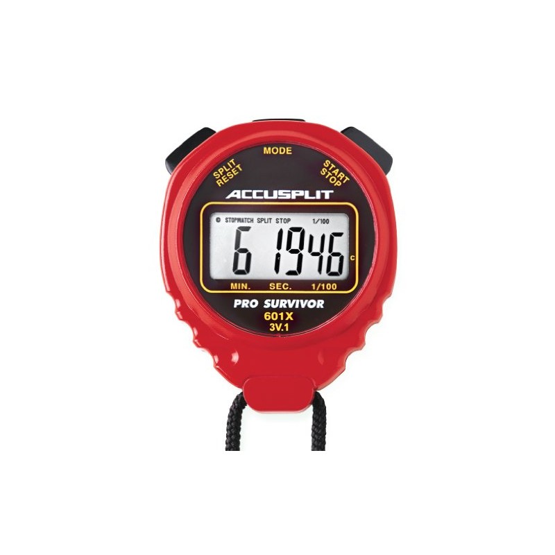 ACCUSPLIT Pro Survivor - A601XBK Stopwatch, Clock, Extra Large Display