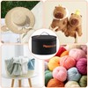 Round Hat Box with Lid, 43 x 26 cm, Foldable