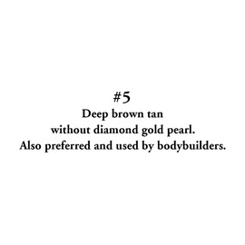 Aery Jo Dance Tanning Make Up - Instant Bronzer (No. 5 Brown Stone)