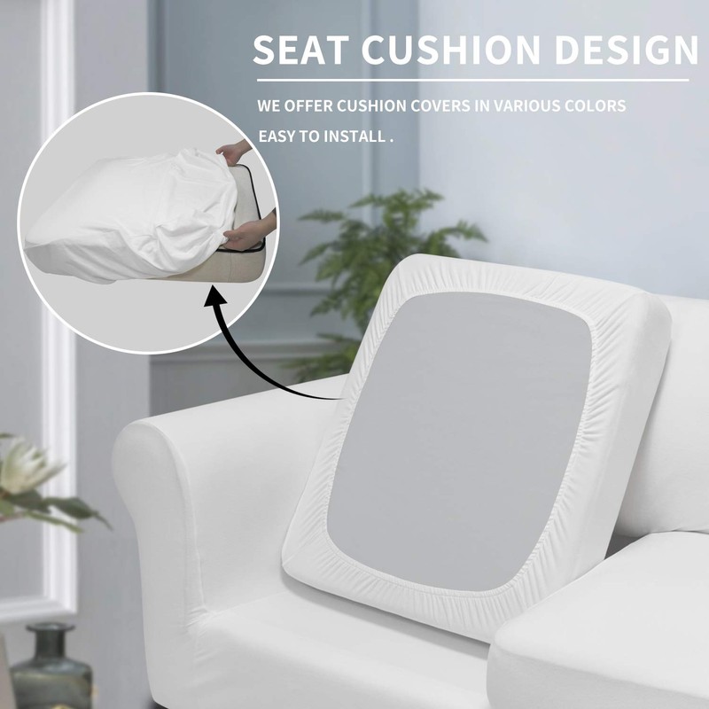 Easy-Going 4 Pieces Stretch Soft Couch Cover for Dogs -