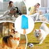 Kauspielzeug für Hunde, Eiscreme-Form, interaktiv, kühlend, befüllbar, Wasser-Design, Zahnen für