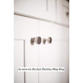 Liberty Everly Round 1.12 in. (28.5 mm) Satin Nickel Cabinet Knob