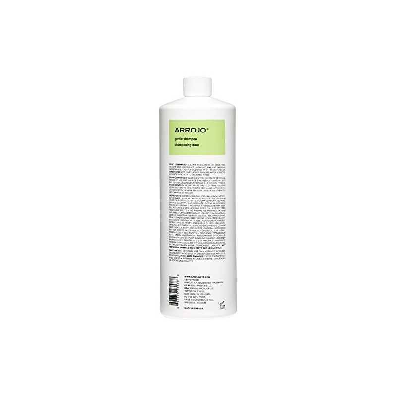 ARROJO Gentle Shampoo, 33.8 Fl Oz
