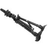 Metal Mannequin Head Stand Adjustable Hairdressing Training Head Tripod AccessoryBlack