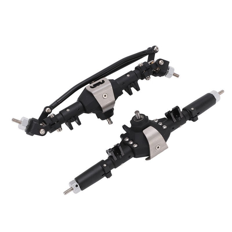 RC Front Rear Axles Complete Set Metal Assembly Kit Axle
