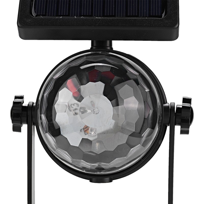 Outdoor Waterproof Solar Panel Festival LED Fairy Spotlight Projector Lamp
