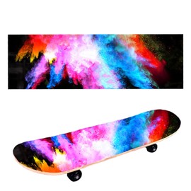 CaiYuanGJ Skateboard Sandpaper, Skateboard Grip Tape, Skateboard Sandpaper Sticker, Grip Tape, Wear-Resistant and Easy to Cut, for Skateboards, Longboards and Other Sports Boards