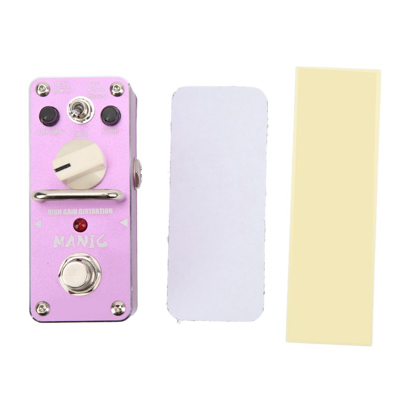 High Gain Distortion Pedal Purple Distortions Guitar Effect Pedals with