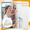 80 Pcs 4 Inch Mini Paint Roller Covers Small Foam