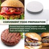 BushWear Burger Discs 5" Greaseproof Separator Papers 100pk