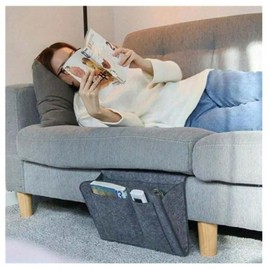 Bedside Caddy Organiser, Dark Grey