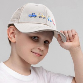 Kids Boys Girls Embroidered Baseball Caps Baby Sun hat Toddler Dinosaur Trucker Hats