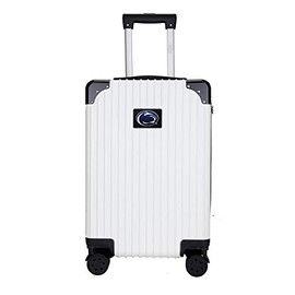 Denco Pennsylvania State University Lions 21-inch Executive Two-Toned Hardside Carry-On Luggage Spinner with Telescopic Handle and TSA Combination Lock