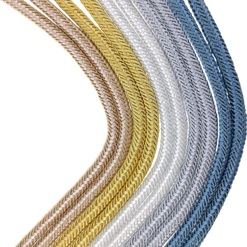 Envibe Curtain Tiebacks, 4 Pack Adjustable Curtain Ropes Suitable for