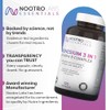 Nootro Essentials Magnesium 3-in-1 Capsules, High Strength Magnesium Supplements with