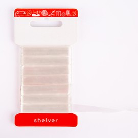 Shelver Transparent Clear Elastic for Sewing, Lightweight and Stretchy, 10mm 10 Meters