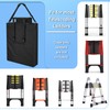 Homakover Black Telescoping Ladders Bag with Shoulder Strap, Extension Ladders