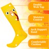 HooLing 6 Pairs Thanksgiving Turkey Compression Socks Fall Autumn Knee