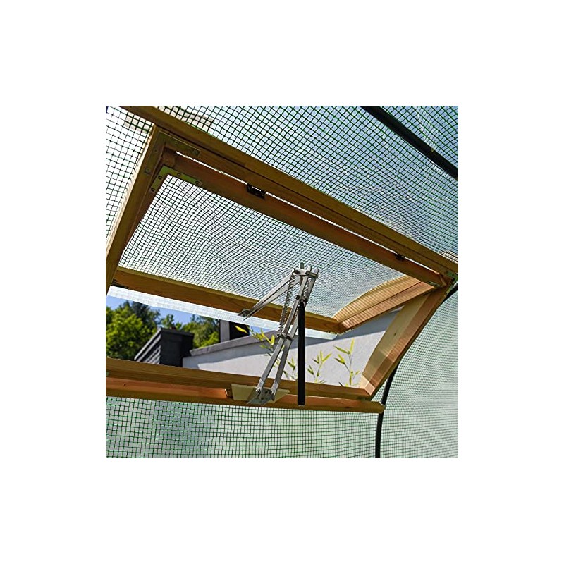 Wiltec Automatic Window Opener Greenhouse, Max. Opening 45 cm, Max.