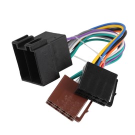 SEWACC Car Wire Harness Adapter for CD Player Connection Lossless Cable Easy to Install Durable Sound Quality Compatible with Iso Wiring Standards