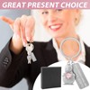 Penguin Keyring with Engraving "Ein Leben Lang an Deiner Seite"